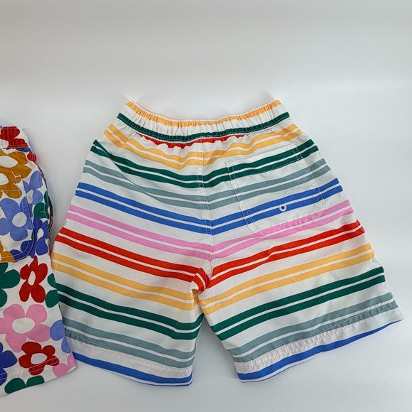 Hanna Andersson Floral and Striped Swim Trunks - Picture 6 of 6